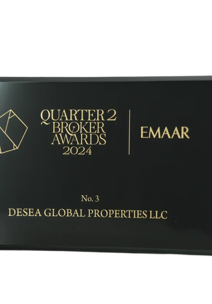 EMAAR QUARTER 2 BROKER AWARDS 2024 (3RD PLACE)